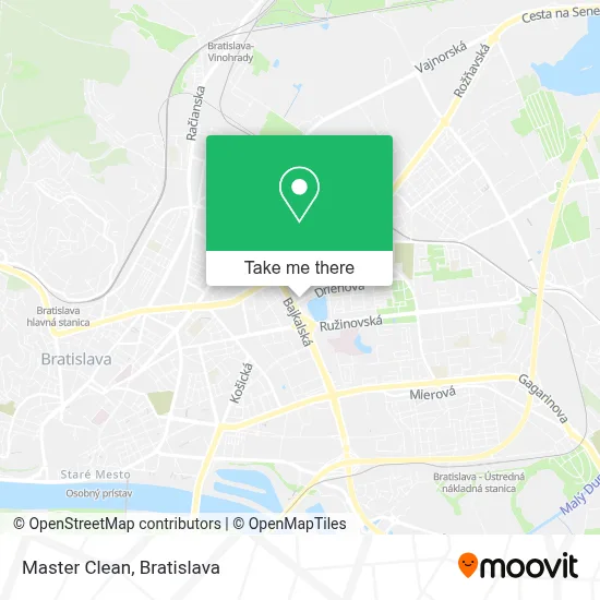 Master Clean map