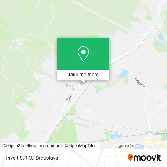 Invelt S.R.O. map