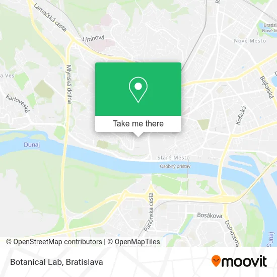 Botanical Lab map
