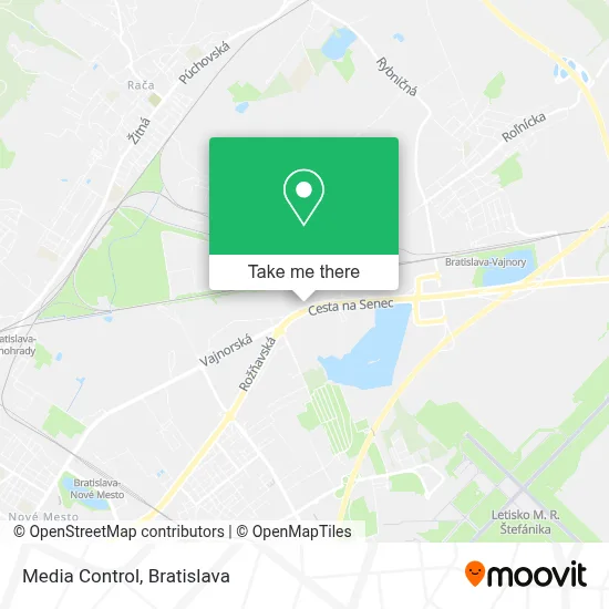 Media Control map
