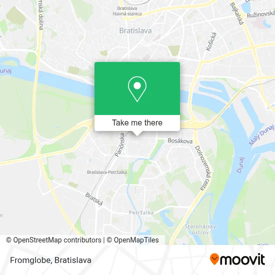 Fromglobe map