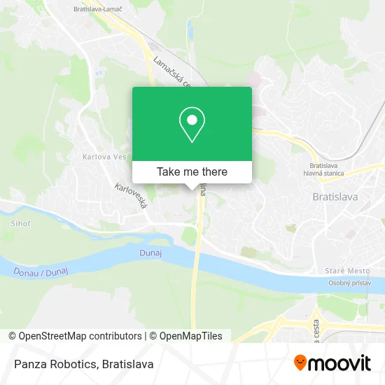 Panza Robotics map