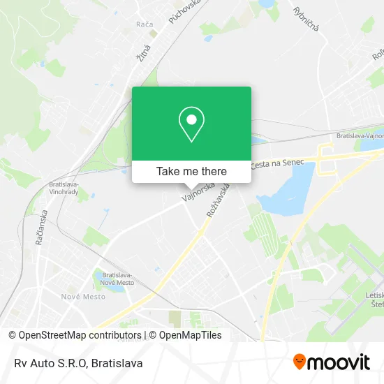 Rv Auto S.R.O map
