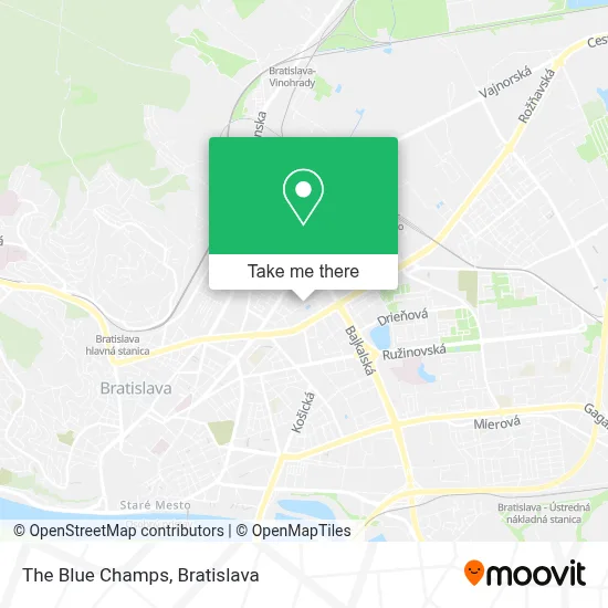 The Blue Champs map