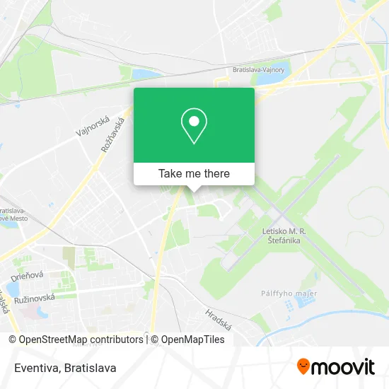 Eventiva map