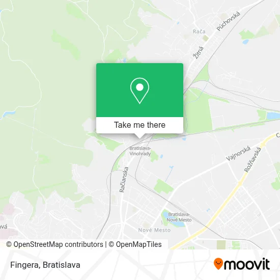 Fingera map