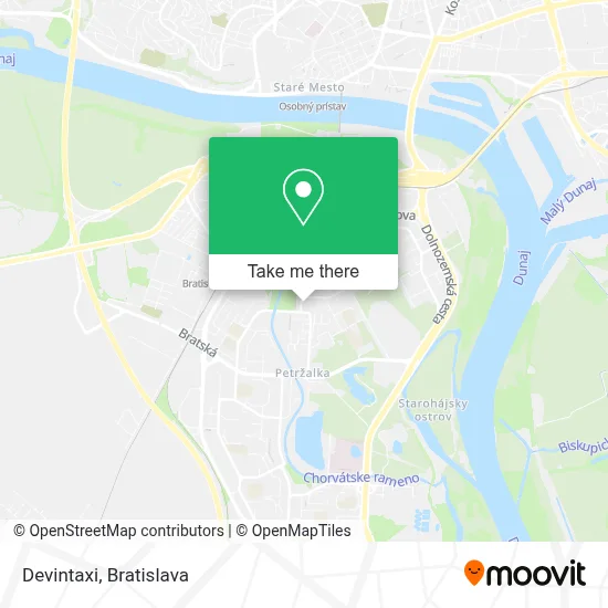 Devintaxi map