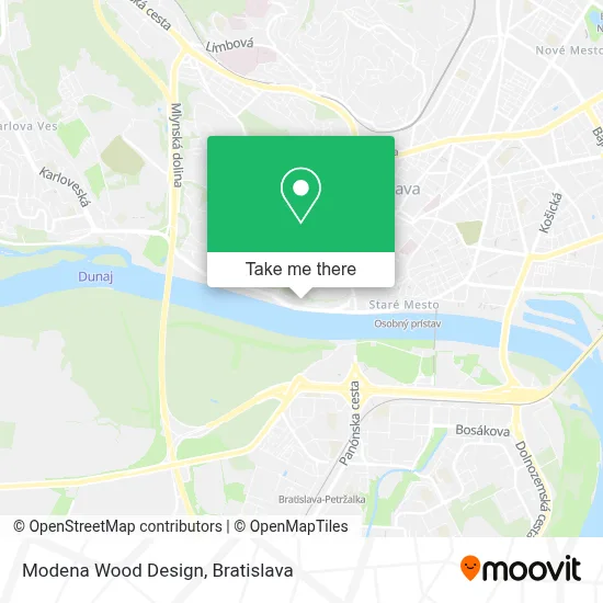 Modena Wood Design map