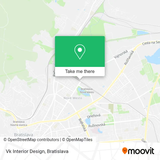 Vk Interior Design map
