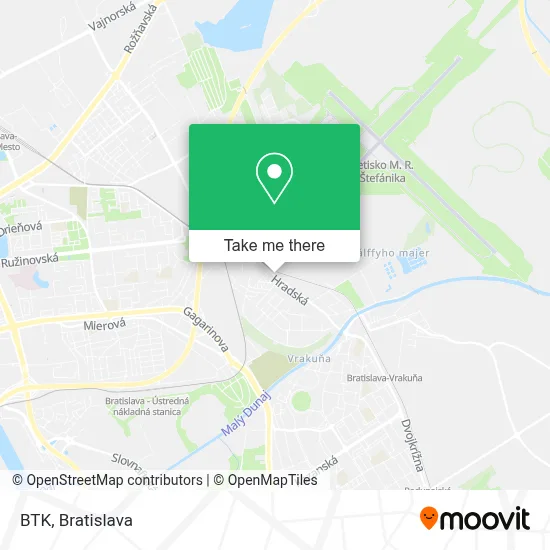 Btk map