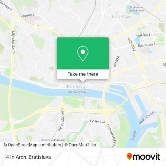 4 In Arch map