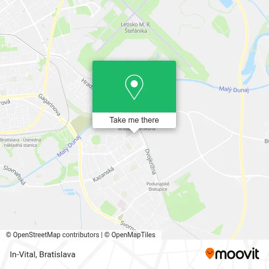 In-Vital map