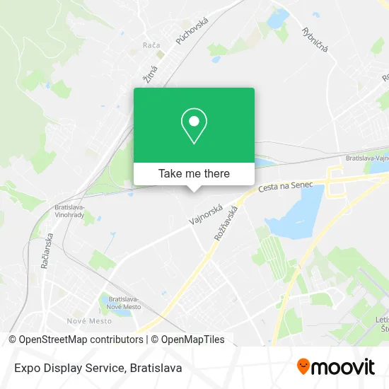Expo Display Service map