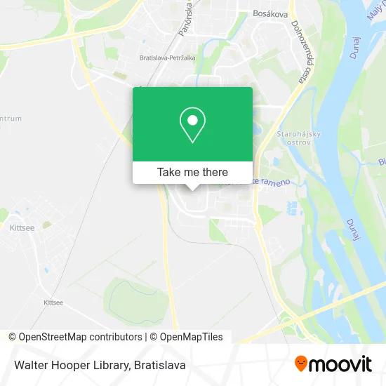 Walter Hooper Library map