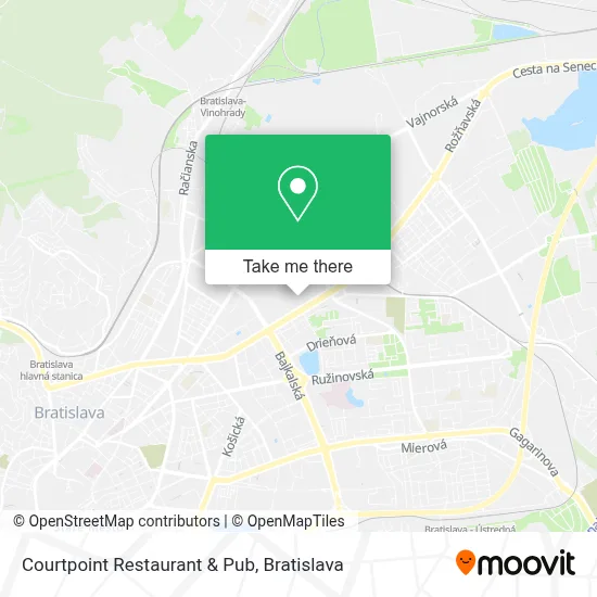 Courtpoint Restaurant & Pub map