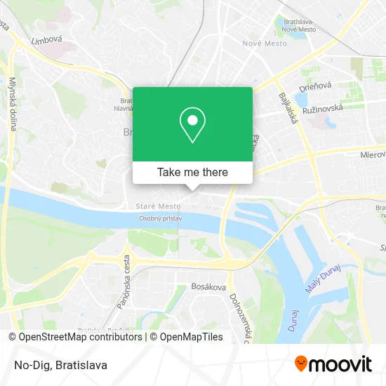No-Dig map