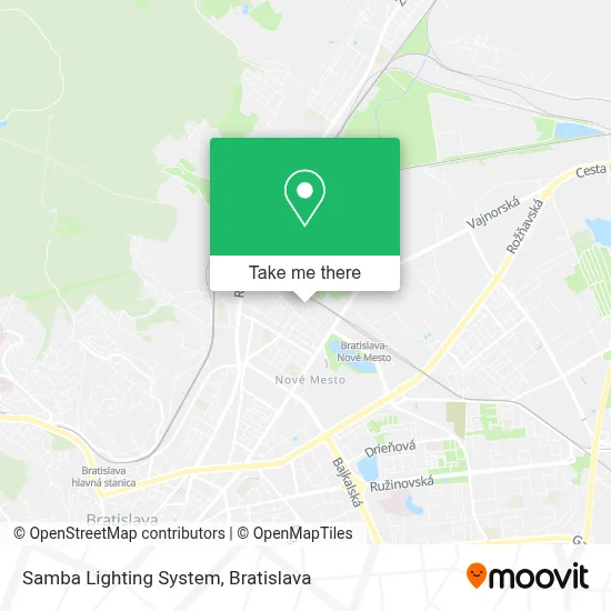 Samba Lighting System map