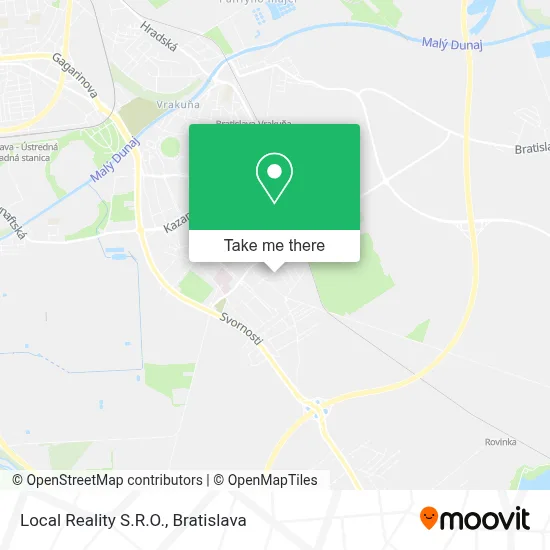 Local Reality S.R.O. map