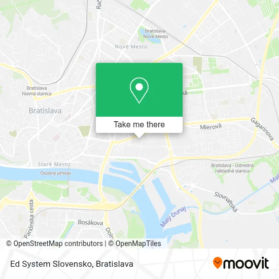 Ed System Slovensko map