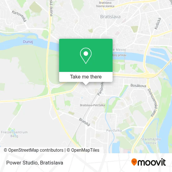 Power Studio map