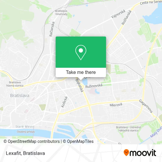 Lexafit map