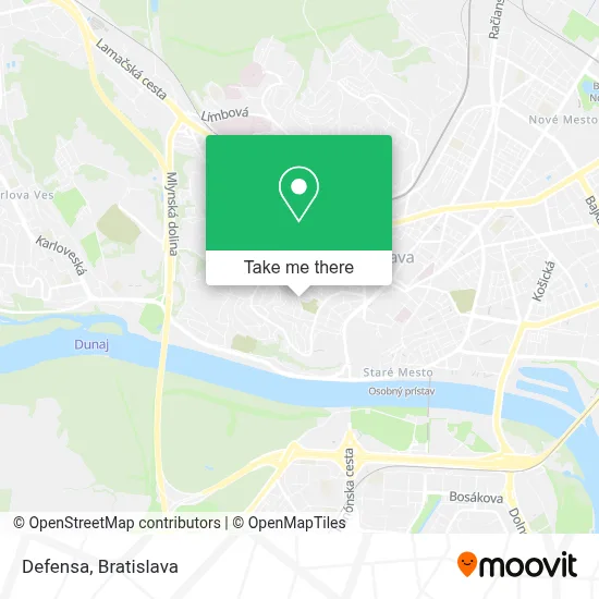 Defensa map