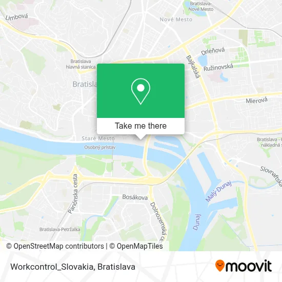 Workcontrol_Slovakia map