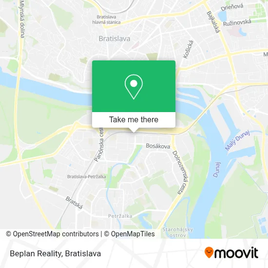 Beplan Reality map