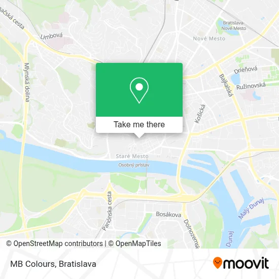 MB Colours map