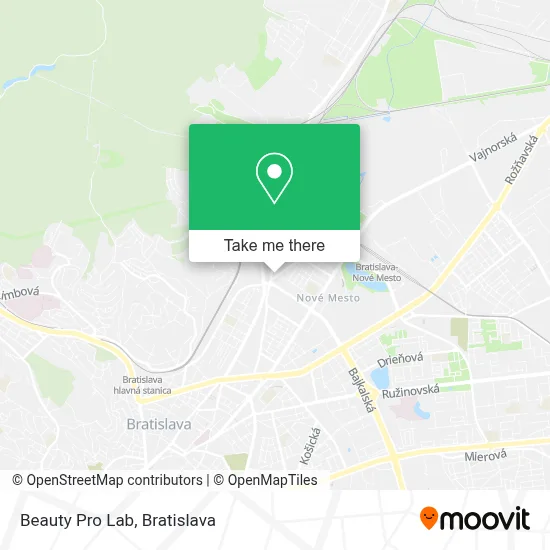 Beauty Pro Lab map