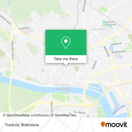 Tradicia map