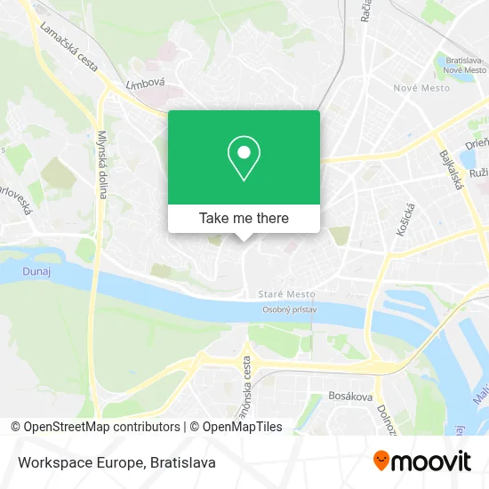 Workspace Europe map