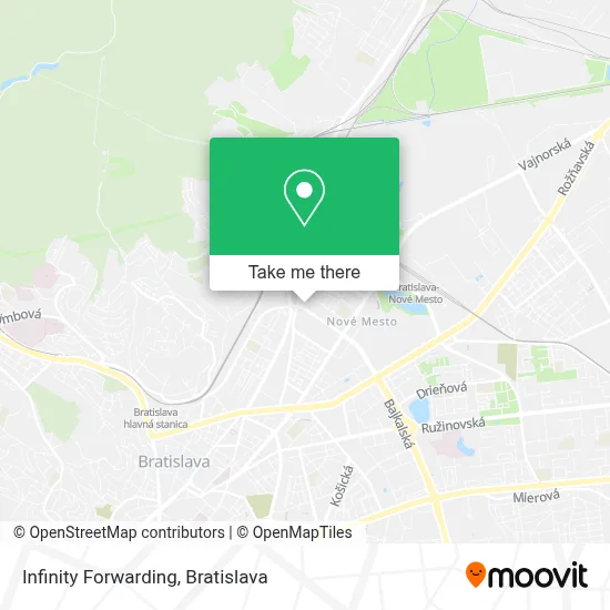 Infinity Forwarding map