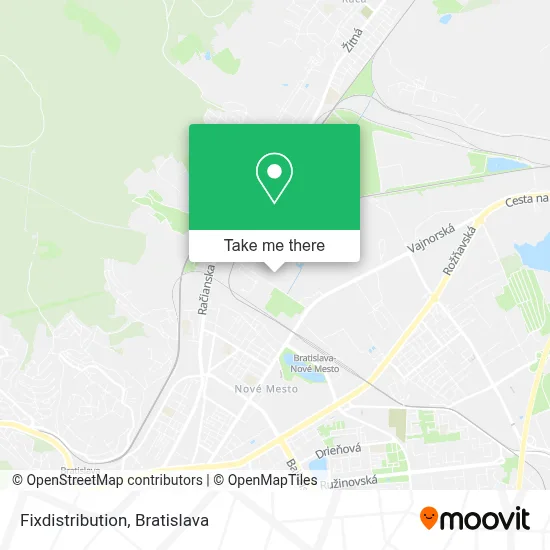 Fixdistribution map