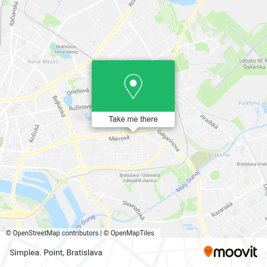 Simplea. Point map
