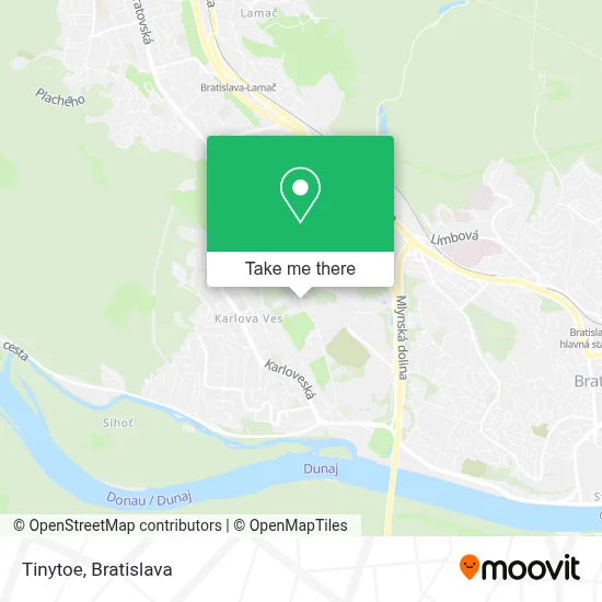 Tinytoe map