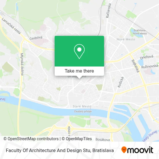 Faculty Of Architecture And Design Stu map