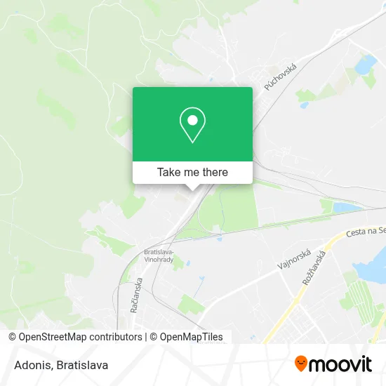 Adonis map