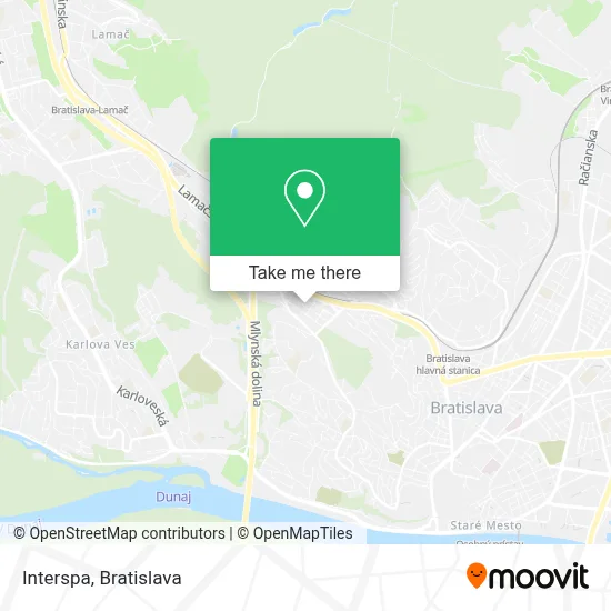 Interspa map