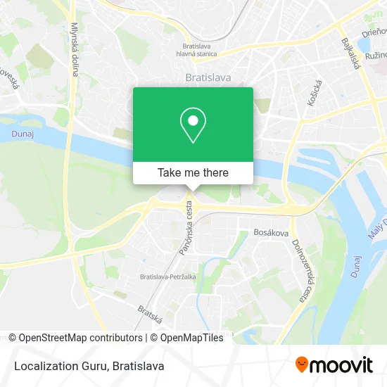 Localization Guru map