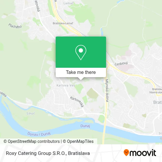 Roxy Catering Group S.R.O. map