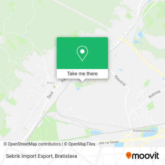 Sebrik Import Export map