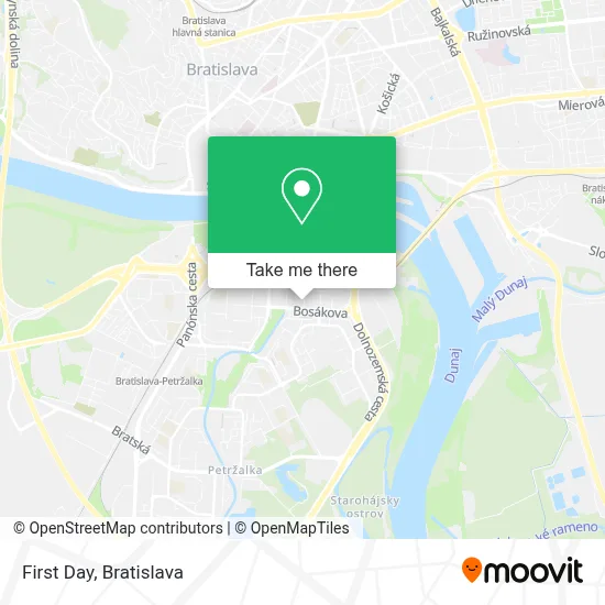 First Day map