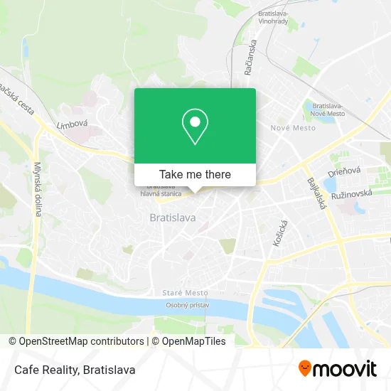 Cafe Reality map