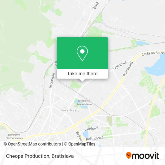 Cheops Production map