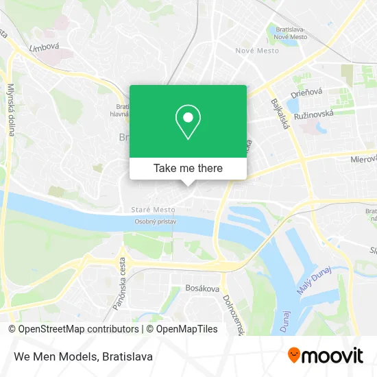 We Men Models map