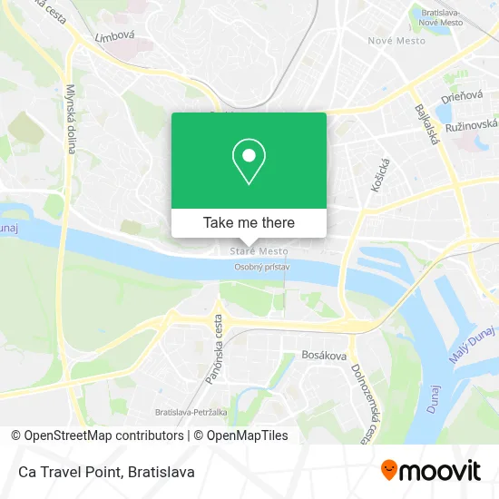 Ca Travel Point map