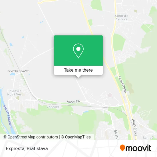 Expresta map