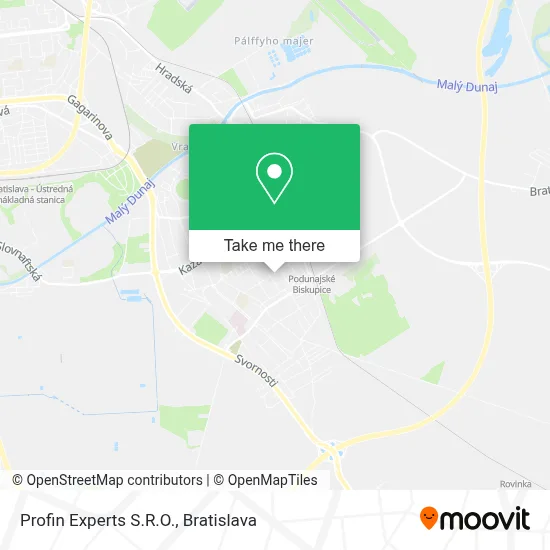 Profin Experts S.R.O. map
