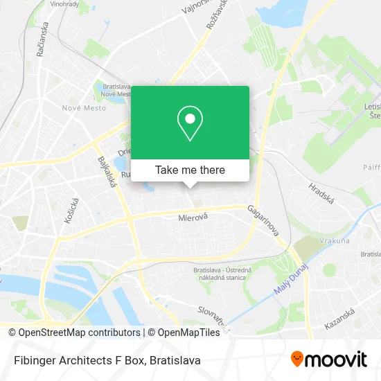 Fibinger Architects F Box map